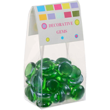 Artikelbild 1 für GLOREX Muggelsteine grün Glasnuggets Ø 20,0 mm, 200,0 g, 1 Pack, Artikelnummer 732093