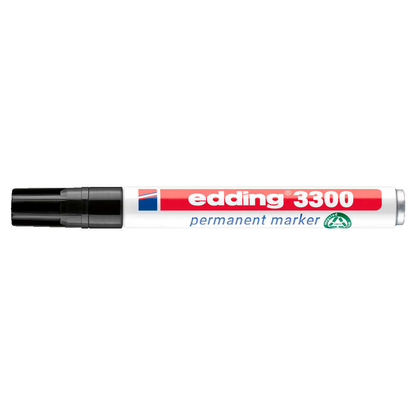 Artikelbild 4 für edding 3300 Permanentmarker schwarz 1,0 - 5,0 mm, 10 St., Artikelnummer 311134