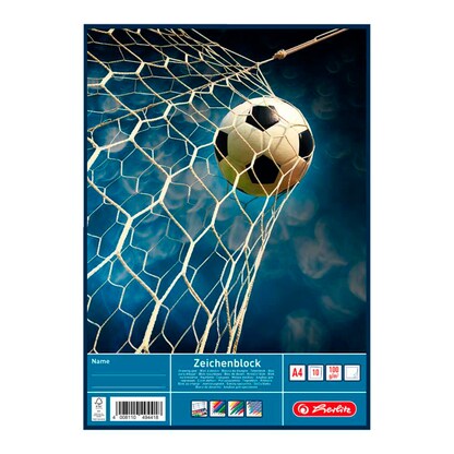 Artikelbild 2 für herlitz Zeichenblock DIN A4 100 g/qm, 20 Blatt, 1 Block, Artikelnummer 792786