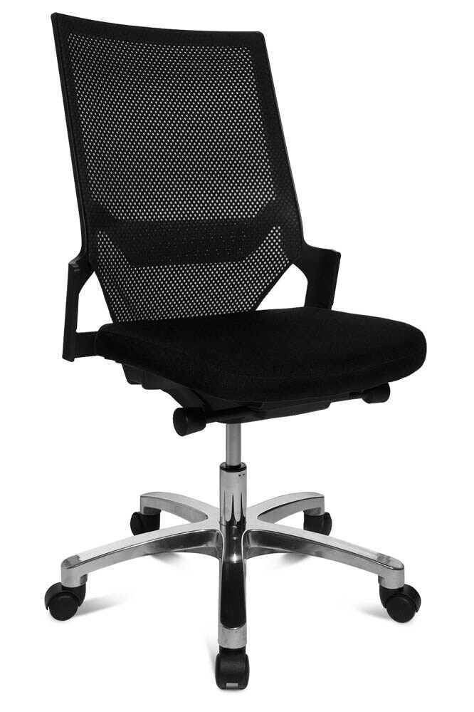 Topstar PRONETSYT20 Bürodrehstuhl Nito – Schwarz, Ergonomischer Bürostuhl Für Den Arbeitsplatz