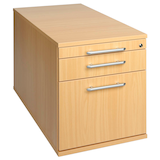 Artikelbild 1 für HAMMERBACHER Solid Rollcontainer buche 3 Auszüge 42,8 x 80,0 x 51,2 cm, Artikelnummer 293550