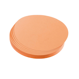 Artikelbild 1 für FRANKEN Moderationskarten orange Ø 14,0 cm, 500 Blatt, Artikelnummer 538590