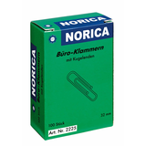 Artikelbild 1 für ALCO Büroklammern NORICA silber galvanisiert, 100 St., Artikelnummer 847032