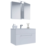 Artikelbild 1 für VCM my bath Badmöbel-Set 3-teilig Badinos 914817 weiß 80,0 x 46,0 x 50,0 cm, Artikelnummer 389161