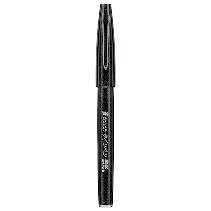 Artikelbild 2 für Pentel SES15C-A Brush-Pen schwarz, 1 St., Artikelnummer 861324
