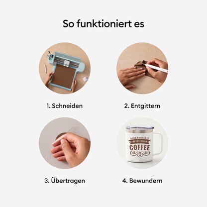 Artikelbild 11 für cricut™ Musterset (hautfarben) Vinylfolie permanent farbsortiert 30,5 x 30,5 cm, 10 St., Artikelnummer 958534