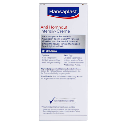 Artikelbild 3 für Hansaplast Anti Hornhaut Fußcreme 75,0 ml, Artikelnummer 148688