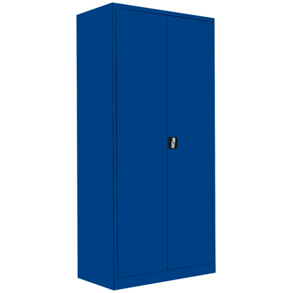 Artikelbild für LÜLLMANN Stahlschrank 530353 enzianblau 4 Fachböden 92,5 x 50,0 x 195,0 cm, aufgebaut, 1 St., Artikelnummer 183808