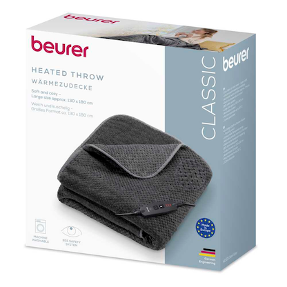 Artikelbild 3 für beurer HD 65 Heizdecke dunkelgrau 110 W, Artikelnummer 744309