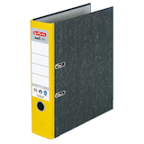 Artikelbild 1 für herlitz maX.file nature Ordner gelb marmoriert Karton 8,0 cm DIN A4, 1 St., Artikelnummer 139014