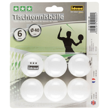Artikelbild 1 für Idena Tischtennisbälle weiß, 6 St., Artikelnummer 349177