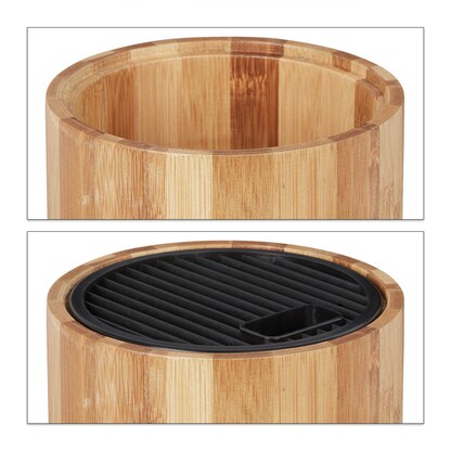 Artikelbild 4 für relaxdays Messerblock braun, 1 St., Artikelnummer 382784