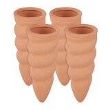 Artikelbild 1 für relaxdays Tonkegel für Bewässerung, 4 St., Artikelnummer 439913