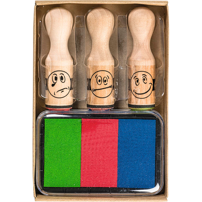 Artikelbild für BRUNNEN Motivstempel-Set Belohnung Smiley, 1 Set, Artikelnummer 498834