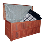 Artikelbild 1 für Garden Pleasure PLANO Gartenbox 277,51 l braun 130,0 x 55,0 x 58,0 cm, 1 St., Artikelnummer 309819