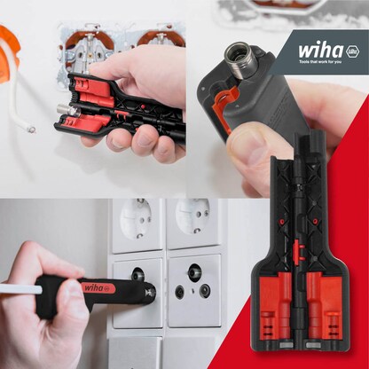 Artikelbild 2 für Wiha Abisolierwerkzeug 44241, Länge: 12,5 cm, 1 St., Artikelnummer 717589