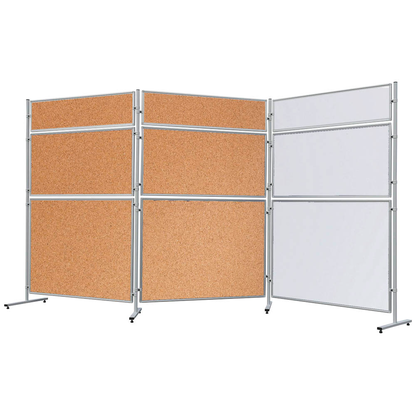 Artikelbild 4 für FRANKEN Trennwand ECO, doppelseitig, braun 120,0 x 150,0 cm, 1 St., Artikelnummer 570628