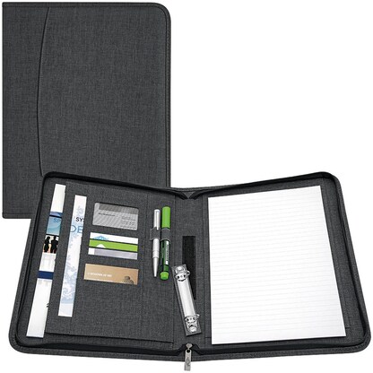 Artikelbild für WEDO Ringbuchmappe COLLEGE Kunstfaser DIN A4 grau, Artikelnummer 185932