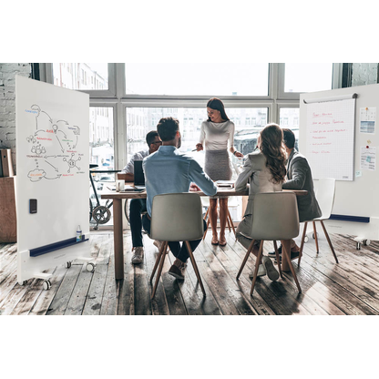 Artikelbild 15 für magnetoplan mobiles Whiteboard Infinity Wall 100,0 x 191,0 cm weiß emaillierter Stahl, Artikelnummer 846382