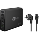 Artikelbild 1 für goobay Ladeadapter schwarz, Kabellänge: 1,0 m, 240 Watt, Artikelnummer 557294