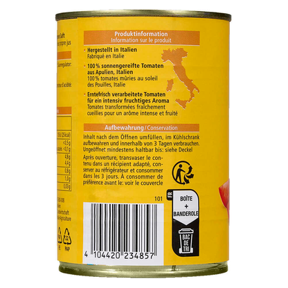 Artikelbild 3 für ALNATURA Bio Tomatenstücke 400,0 g, 1 St., Artikelnummer 294839