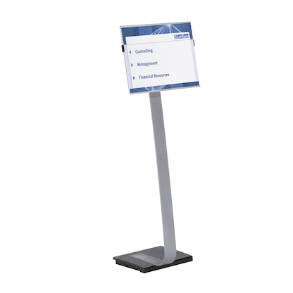 Artikelbild 2 für DURABLE Infoständer silber DIN A3 36,0 x 109,0 x 80,0 cm, 1 St., Artikelnummer 188298
