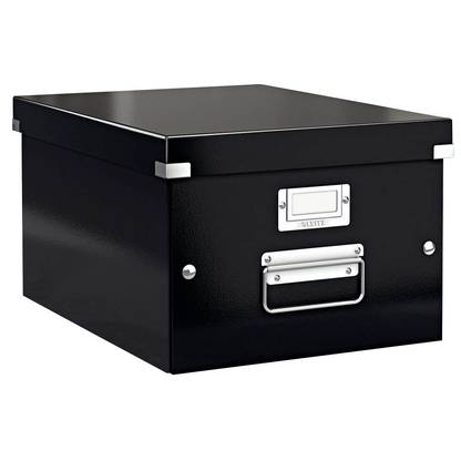 Artikelbild für LEITZ Click & Store Aufbewahrungsbox 16,7 l schwarz 28,1 x 36,9 x 20,0 cm, 1 St., Artikelnummer 682799