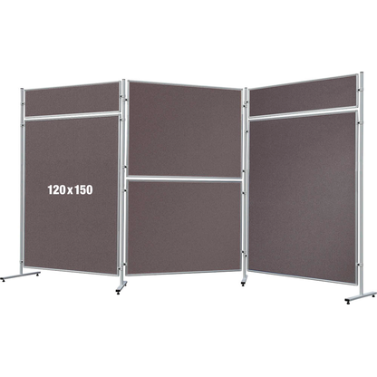 Artikelbild für FRANKEN Trennwand ECO, doppelseitig, grau 120,0 x 150,0 cm, 1 St., Artikelnummer 570527
