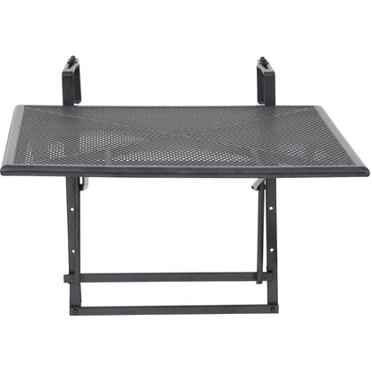 Artikelbild 9 für greemotion Balkonhängetisch rechteckig Stahl grau 60,0 x 40,0 x 56,0 cm, 1 St., Artikelnummer 421893