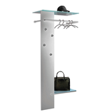 Artikelbild 1 für Kerkmann Wandgarderobe Kent 33676514 silber Metall 4 Haken 80,0 x 190,0 cm, Artikelnummer 460550