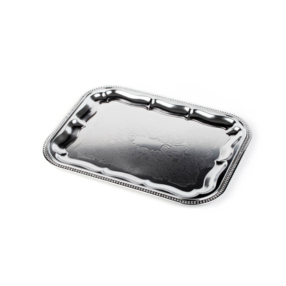 Artikelbild für APS Servierplatte silber 31,0 x 41,5 cm, 1 St., Artikelnummer 194849
