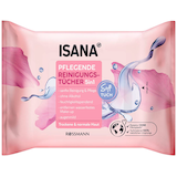 Artikelbild 1 für ISANA feuchte Reinigungstücher 5 in 1 alle Hauttypen 1-lagig weiß, 25 Tücher, Artikelnummer 594091