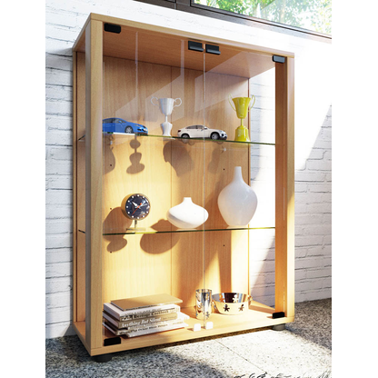 Artikelbild 3 für VCM my home Sintalo Vitrine buche 2 Fachböden, Artikelnummer 781563