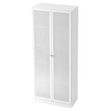 Artikelbild 1 für HAMMERBACHER 6100G SG Vitrine weiß 4 Fachböden, Artikelnummer 867349