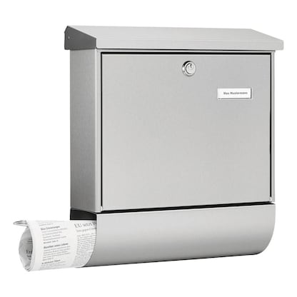 Artikelbild 3 für BURG WÄCHTER Briefkasten Amrum 8150 silber, Artikelnummer 503067