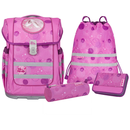 Artikelbild für Mc®Neill Schulranzen-Set COMPACTO PINKY Kunstfaser pink, Artikelnummer 663319