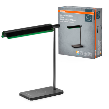 Artikelbild für OSRAM Office Line Desk Roof Inductive Charging LED Schreibtischlampe schwarz 19 W, Artikelnummer 709976