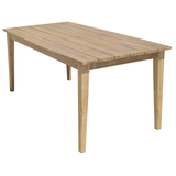 Artikelbild 1 für Garden Pleasure Gartentisch Visalia braun rechteckig 180,0 x 90,0 x 75,0 cm, Artikelnummer 334033