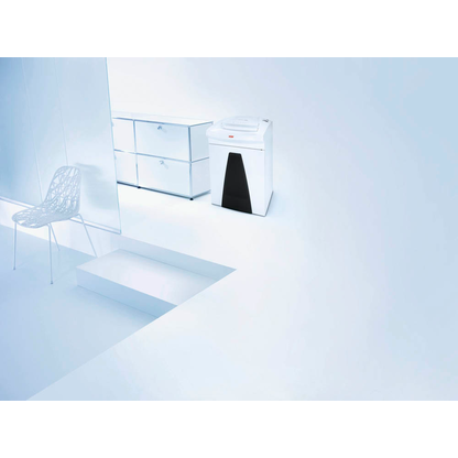 Artikelbild 11 für HSM SECURIO B26 Aktenvernichter mit Partikelschnitt P-4, 4,5 x 30 mm, bis 16 Blatt, weiß, Artikelnummer 377010