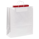 Artikelbild 1 für VP Papier-Tragetaschen Toptwist weiß 40,0 x 45,0 cm, 50 St., Artikelnummer 228684