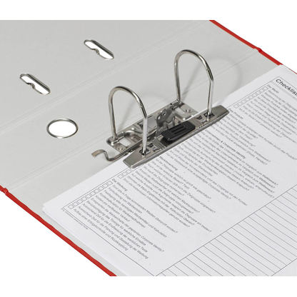 Artikelbild 3 für DONAU Klassik Ordner rot Karton 7,5 cm DIN A4, 1 St., Artikelnummer 183913