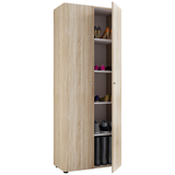 Artikelbild 1 für VCM my home Schuhschrank Vandol I, 913066 sonoma-eiche 4 Fachböden 71,0 x 37,0 x 180,0 cm, Artikelnummer 387847