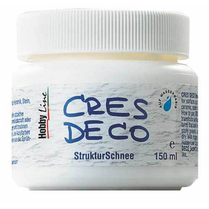 Artikelbild für KREUL Cres Deco Schnee Strukturpaste weiß 500,0 ml, 1 St., Artikelnummer 115657