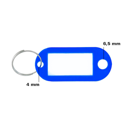 Artikelbild 4 für WESTCOTT Schlüsselanhänger farbsortiert, 200 St., Artikelnummer 315829