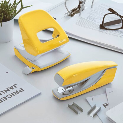 Artikelbild 7 für LEITZ Heftgerät NeXXt 5502 WOW gelb, 1 St., Artikelnummer 894473