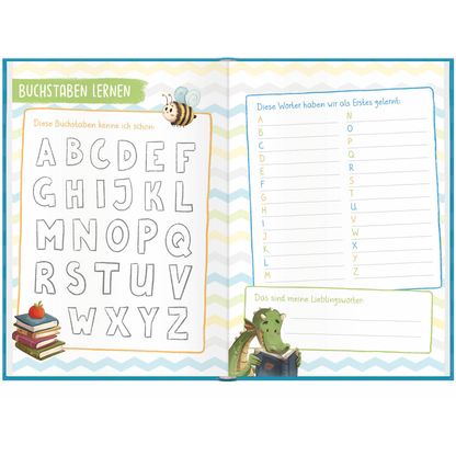 Artikelbild 7 für Häfft® Verlag Freundebuch Endlich Schulkind DIN A5 liniert, blau Hardcover 48 Seiten, 1 St., Artikelnummer 590867