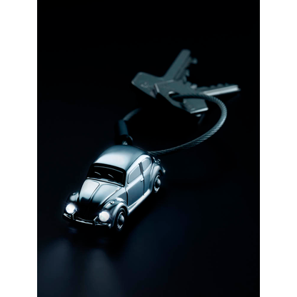 Artikelbild 5 für TROIKA® Schlüsselanhänger LIGHT BEETLE 1964 silber, Artikelnummer 666168