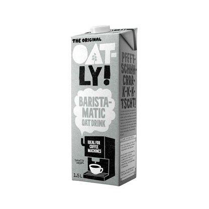 Artikelbild 3 für OATLY! BARISTAMATIC Haferdrink 6x 1,5 l, Artikelnummer 753359