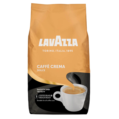 Artikelbild 2 für LAVAZZA CAFFÈ CREMA DOLCE Kaffeebohnen, Arabica- und Robustabohnen mild, 1000 g, Artikelnummer 407494