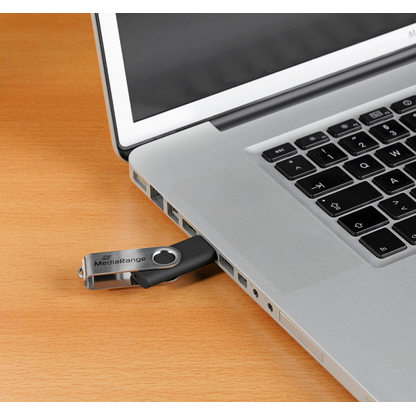 Artikelbild 8 für MediaRange USB-Stick schwarz, silber 64 GB, 1 St., Artikelnummer 435634